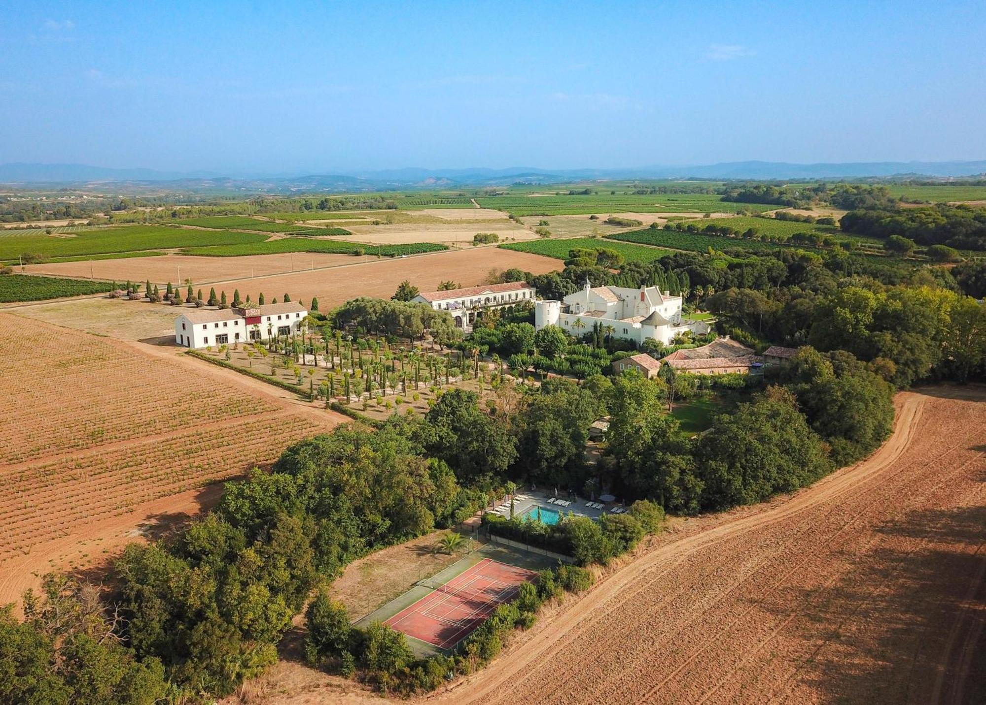 Chateau Hermitage De Combas Aparthotel Servian Esterno foto